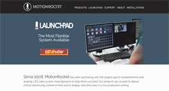 Desktop Screenshot of motionrocket.com